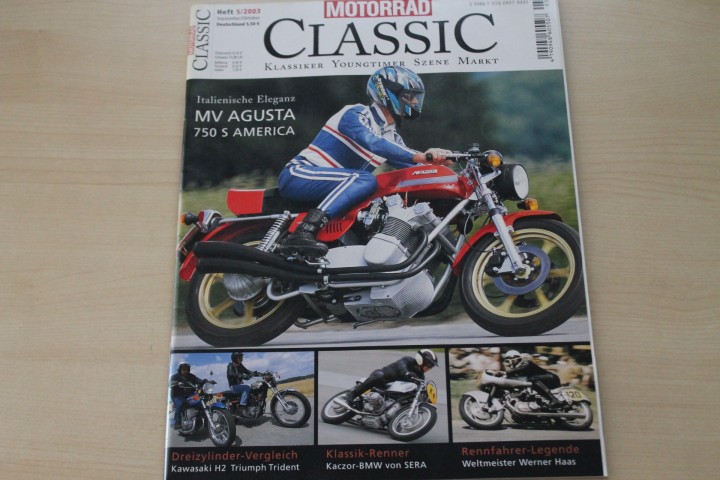 Deckblatt Motorrad Classic (05/2003)